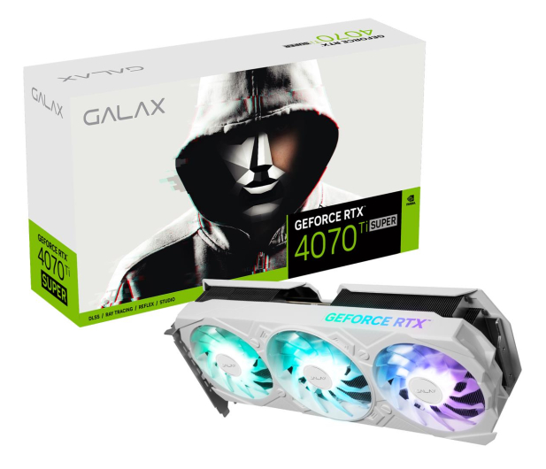 KFA2 GeForce RTX 4070 Ti Super EX Gamer White 16GB GDDR6X - 1210211 - zdjęcie